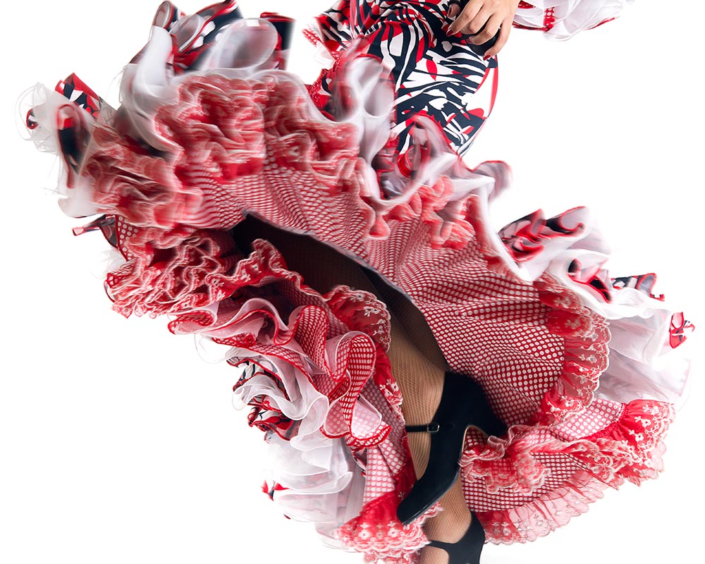 Clases de Sevillanas. Ecuela de danza Belarts, Estella-Lizarra